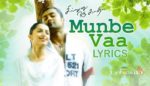 Munbe Vaa Song Lyrics - Sillunu Oru Kadhal