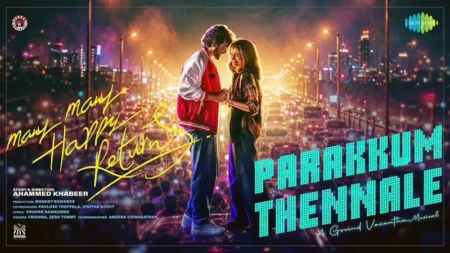 Parakkum Thennale Lyrics-Many Many Happy Returns-Govind Vasantha Parakkum Thennale Lyrics Many Many Happy Returns