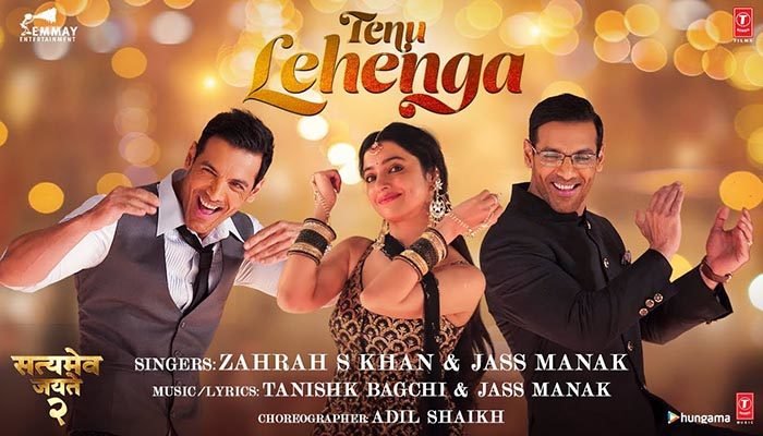 Tenu Lehenga Song Lyrics in Hindi - Satyameva Jayate 2