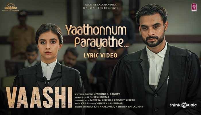 Yaathonnum Parayathe Lyrics - Vaashi